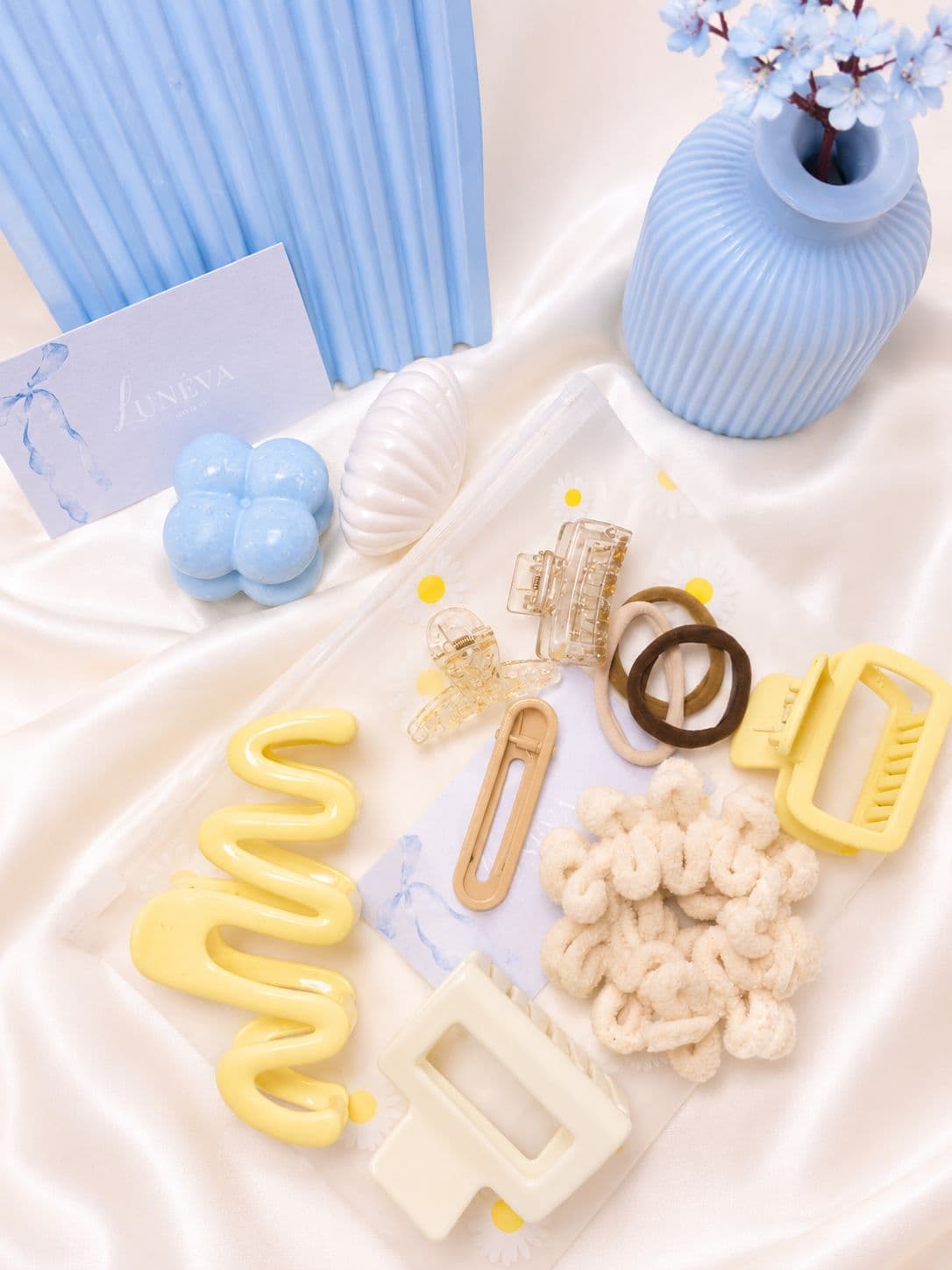 Paket Hemat Hair Accessories Mix Set 10pcs